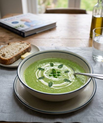 Mary Berry Pea and Mint Soup Recipe