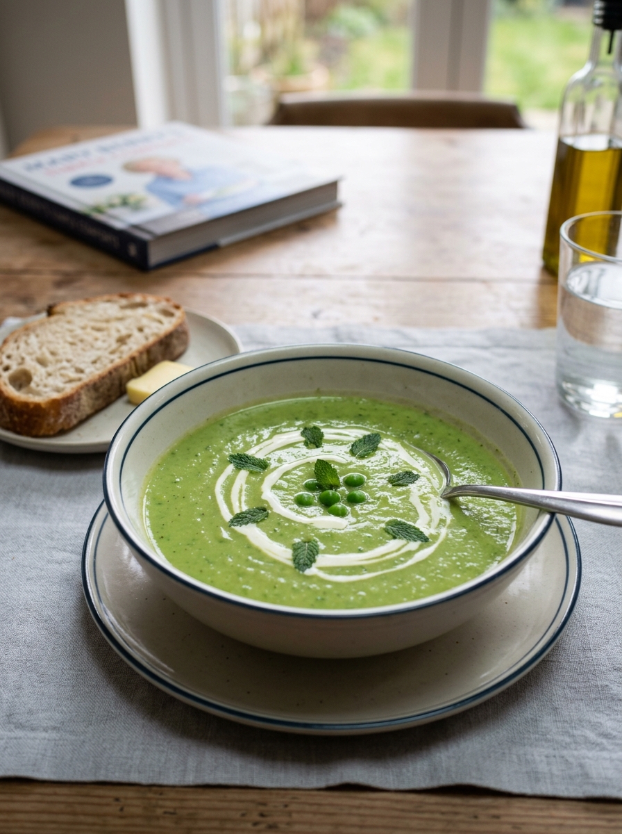 Mary Berry Pea and Mint Soup Recipe 3 Mary Berry Pea and Mint Soup Recipe
