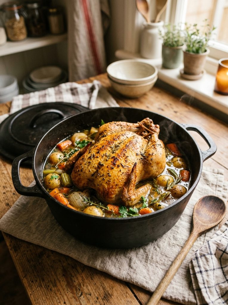 Mary Berry Pot Roast Chicken Recipe