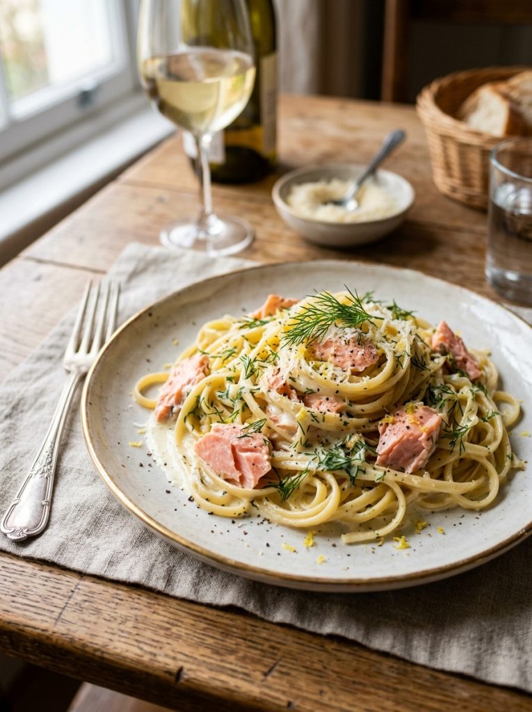 Mary Berry Salmon Linguine Recipe
