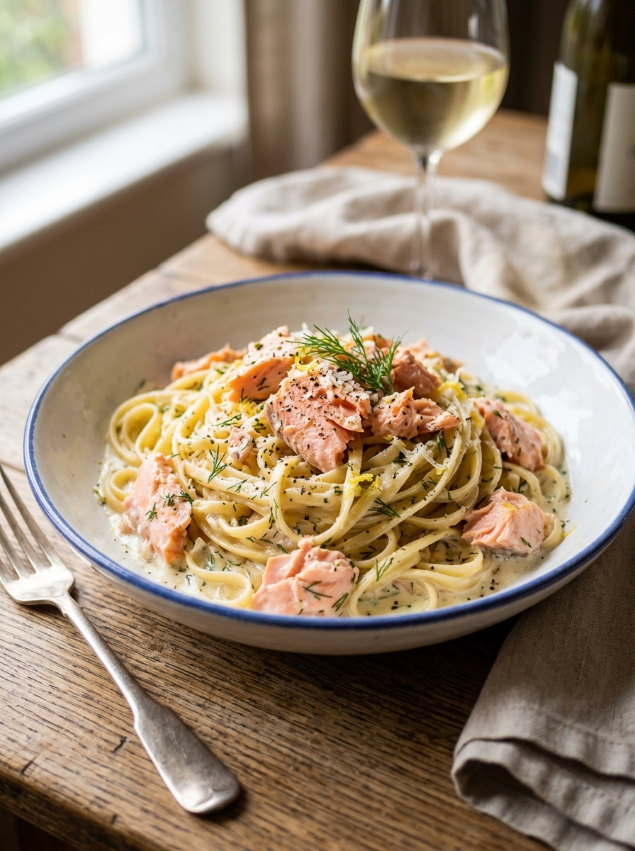 Mary Berry Salmon Linguine Recipe