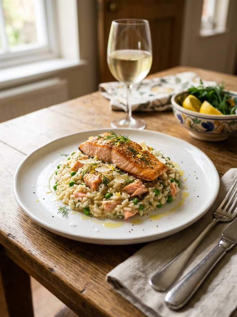 Mary Berry Salmon Risotto Recipe 2 Mary Berry Salmon Risotto Recipe
