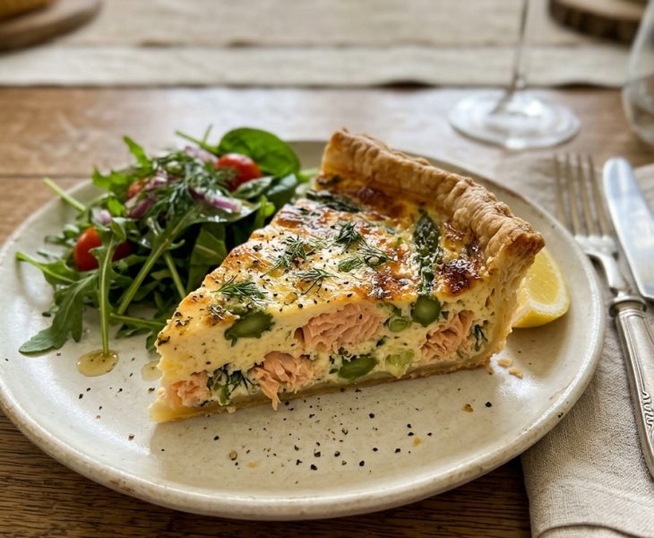 Mary Berry Smoked Salmon Quiche Recipe