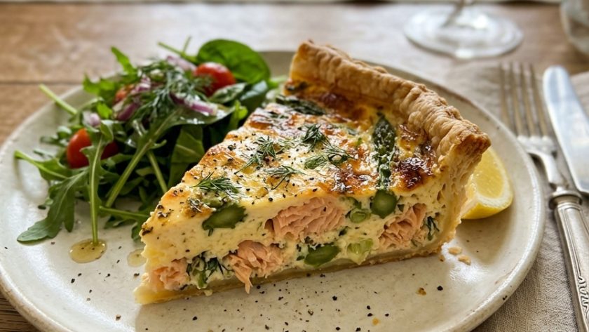 Mary Berry Smoked Salmon Quiche Recipe