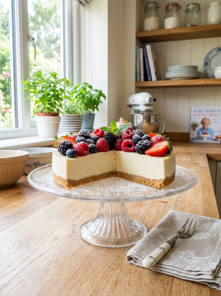 Mary Berry No Bake Vanilla Cheesecake Recipe 2 Mary Berry No Bake Vanilla Cheesecake Recipe
