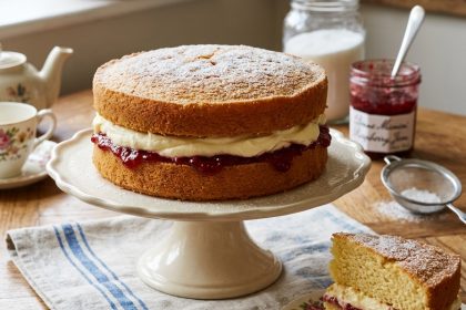Mary Berry Victoria Sponge with Buttercream Recipe