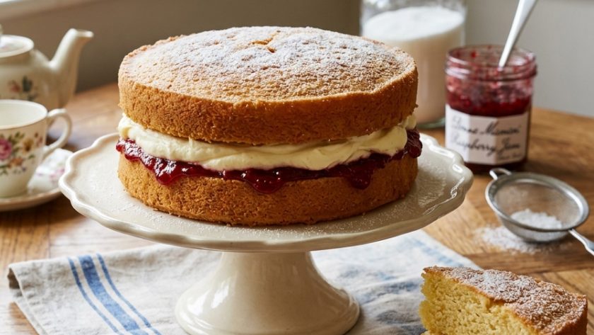 Mary Berry Victoria Sponge with Buttercream Recipe 1 Mary Berry Victoria Sponge with Buttercream Recipe