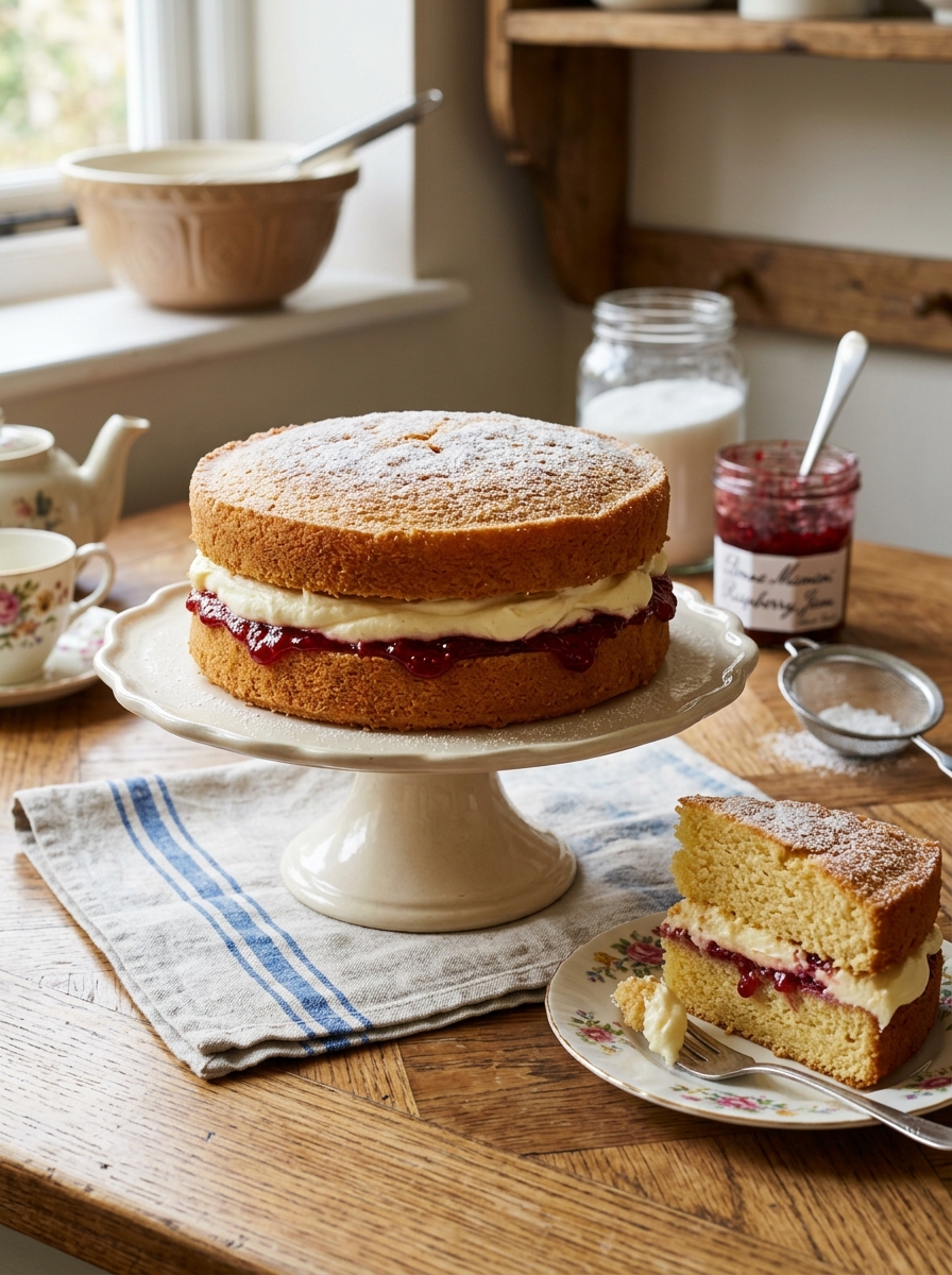 Mary Berry Victoria Sponge with Buttercream Recipe 3 Mary Berry Victoria Sponge with Buttercream Recipe