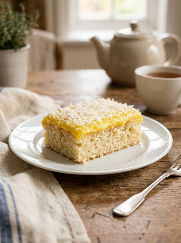 Mary Berry Coconut Traybake Recipe