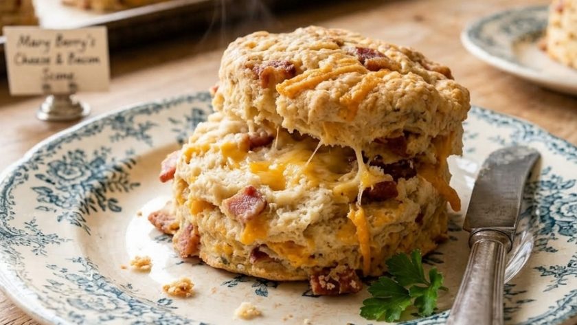 Mary Berry Cheese and Bacon Scones Recipe