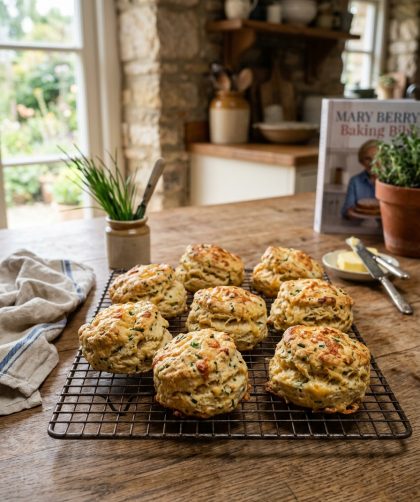 Mary Berry Cheese and Chive Scones Recipe