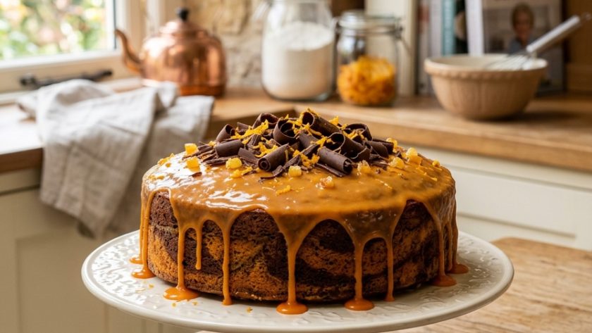 Mary Berry Chocolate and Orange Marble Cake Recipe