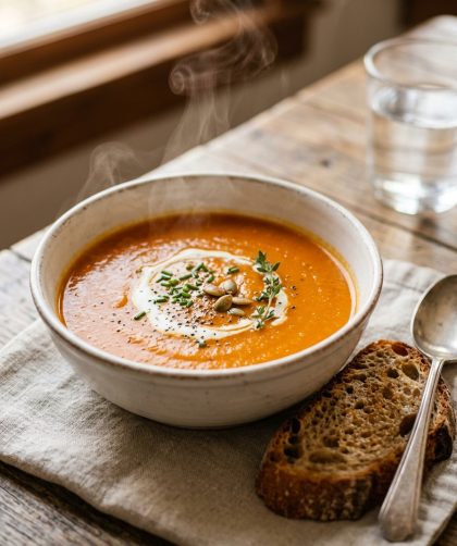 Mary Berry Butternut Squash and Red Pepper Soup Recipe
