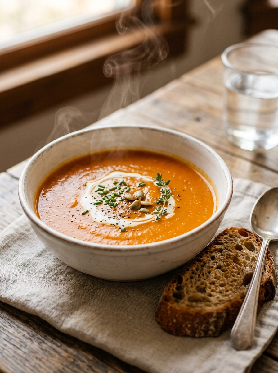 Mary Berry Butternut Squash and Red Pepper Soup Recipe