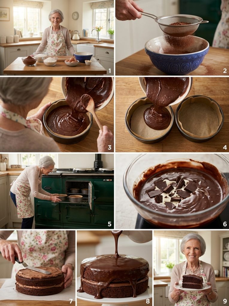 Mary Berry Death by Chocolate Cake Recipe 2 Mary Berry Death by Chocolate Cake Recipe