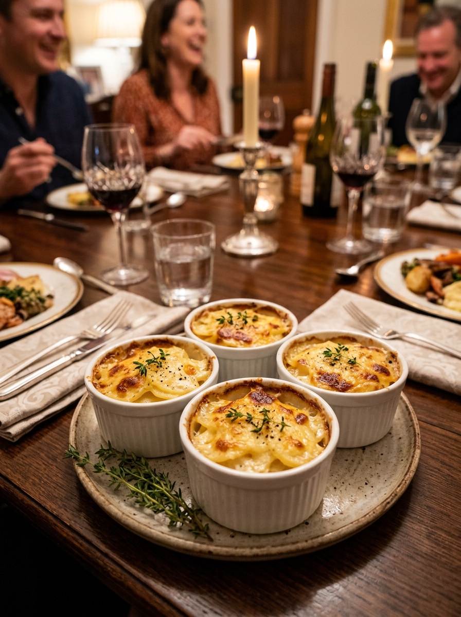 Mary Berry Individual Dauphinoise Potatoes Recipe 3 Mary Berry Individual Dauphinoise Potatoes