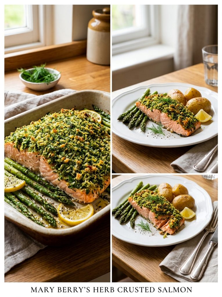 Mary Berry Herb Crusted Salmon Recipe 3 Mary Berry Herb Crusted Salmon Recipe