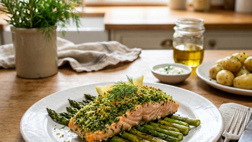 Mary Berry Herb Crusted Salmon Recipe 1 Mary Berry Herb Crusted Salmon Recipe