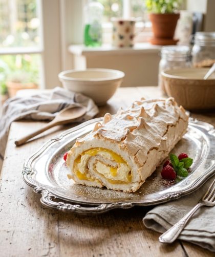 Mary Berry Lemon Meringue Roulade Recipe