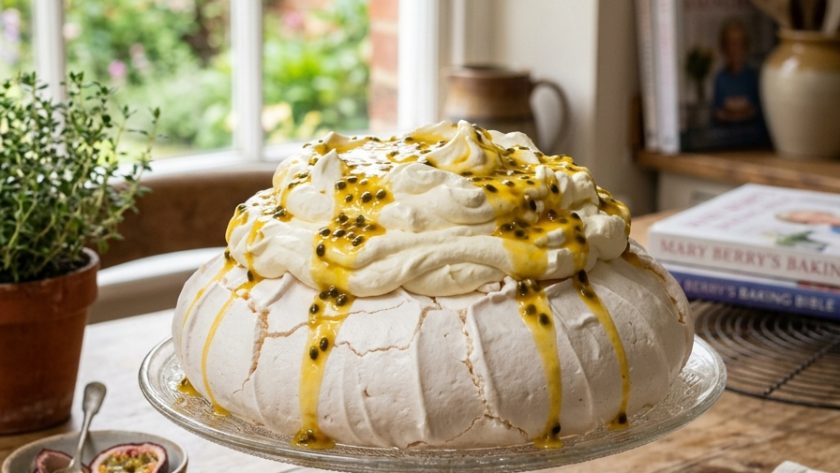 Mary Berry Passion Fruit Pavlova Recipe 1 Mary Berry Passion Fruit Pavlova Recipe