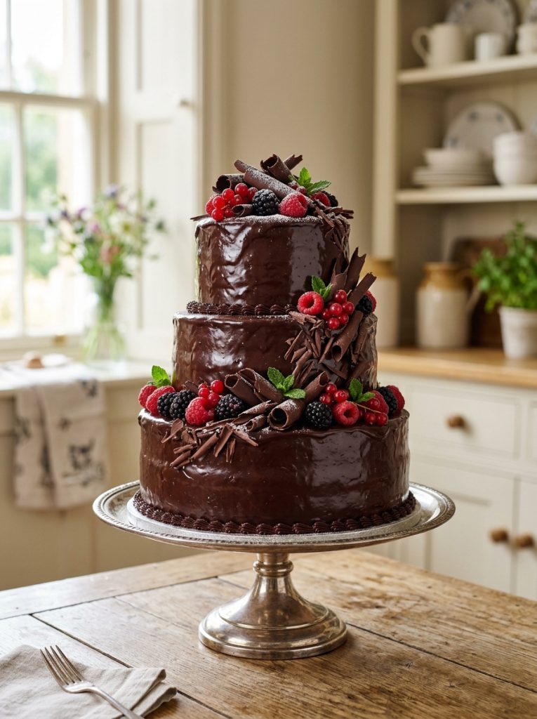 Mary Berry Chocolate Celebration Cake Recipe 2 Mary Berry Chocolate Celebration Cake Recipe