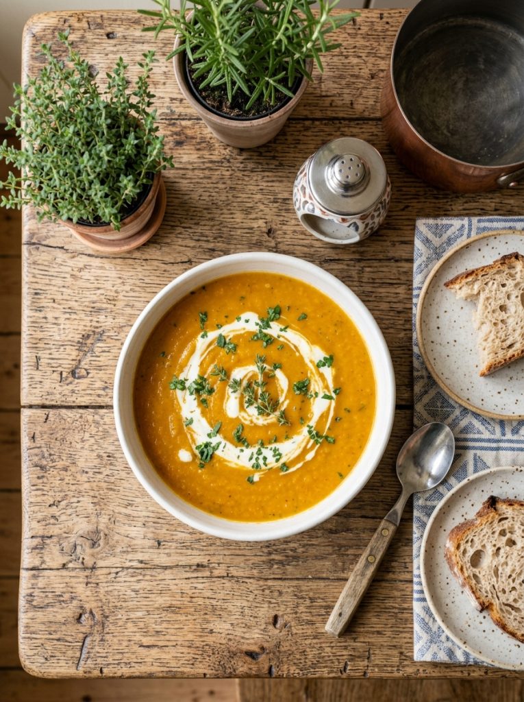 Mary Berry Butternut Squash and Red Pepper Soup Recipe