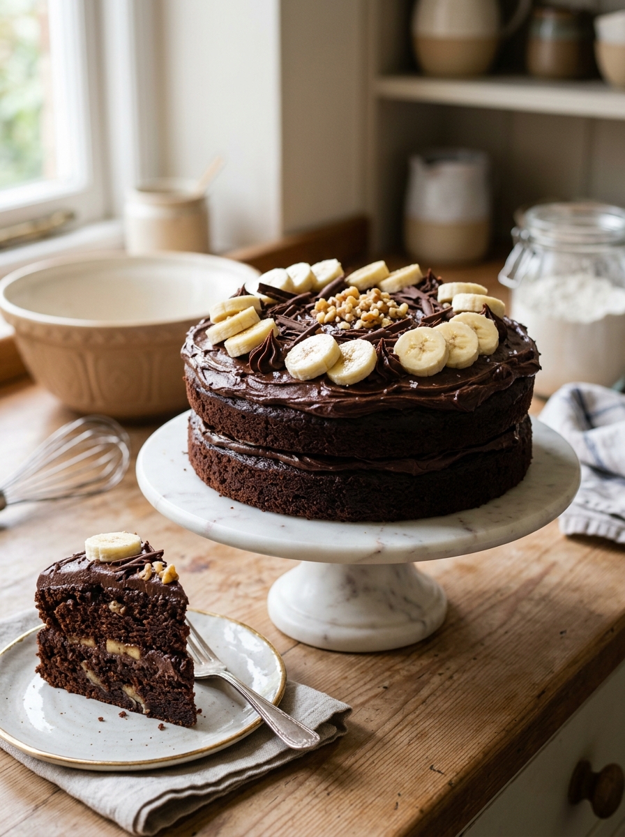 Mary Berry Chocolate and Banana Cake Recipe 3 Mary Berry Chocolate and Banana Cake Recipe