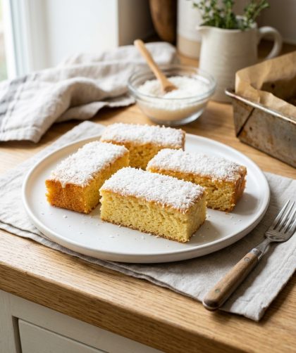 Mary Berry Coconut Traybake Recipe