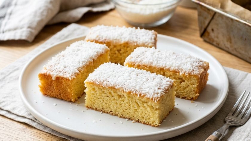 Mary Berry Coconut Traybake Recipe
