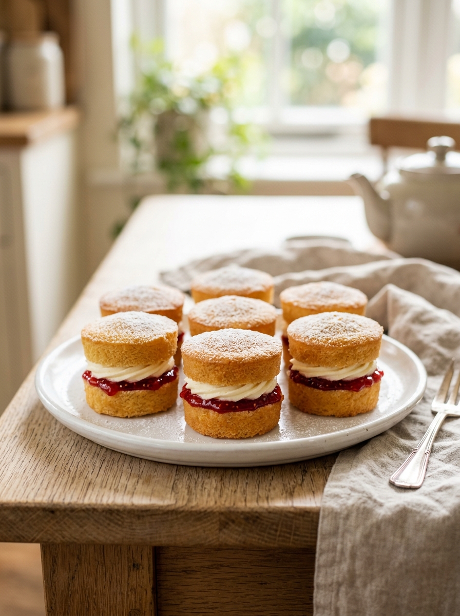 Mary Berry Mini Victoria Sponge Recipe 3 Mary Berry Mini Victoria Sponge Recipe