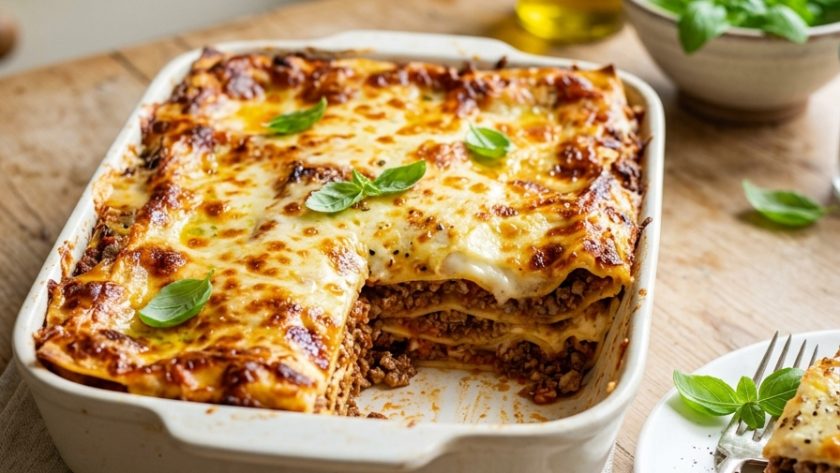 Mary Berry Lasagne with Mozzarella Recipe