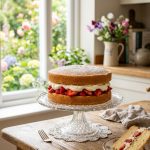 Mary Berry Victoria Sponge with Fresh Cream and Strawberries Recipe