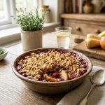 Mary Berry Apple and Raspberry Crumble Recipe