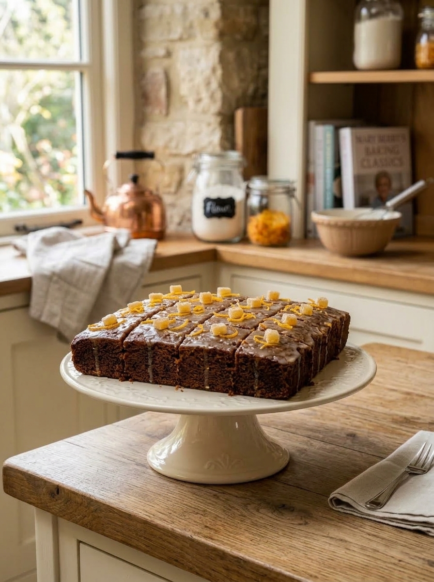 Mary Berry Gingerbread Traybake Recipe