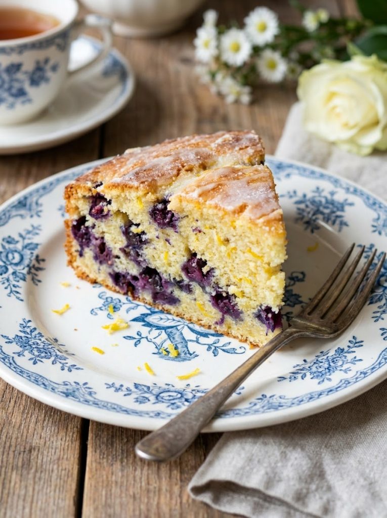 Mary Berry Lemon and Blueberry Cake Recipe 2 Mary Berry Lemon and Blueberry Cake Recipe