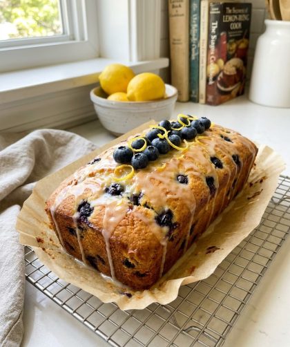 Mary Berry Lemon and Blueberry Cake Recipe