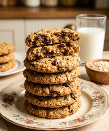 Mary Berry Oat and Raisin Cookies Recipe