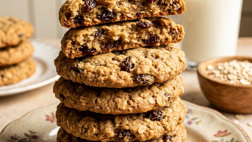 Mary Berry Oat and Raisin Cookies Recipe